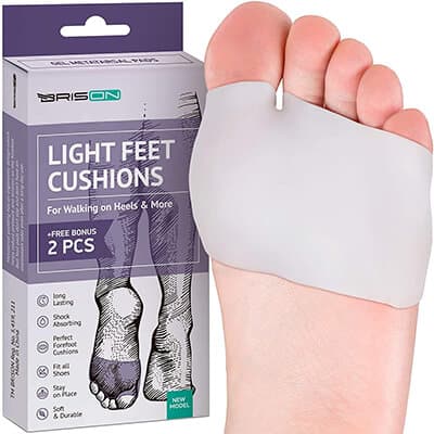Metatarsal Pads Ball of Foot Cushions by BRISON