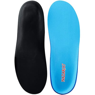 Shoe Insoles Arch Support Inserts by NAZAROO