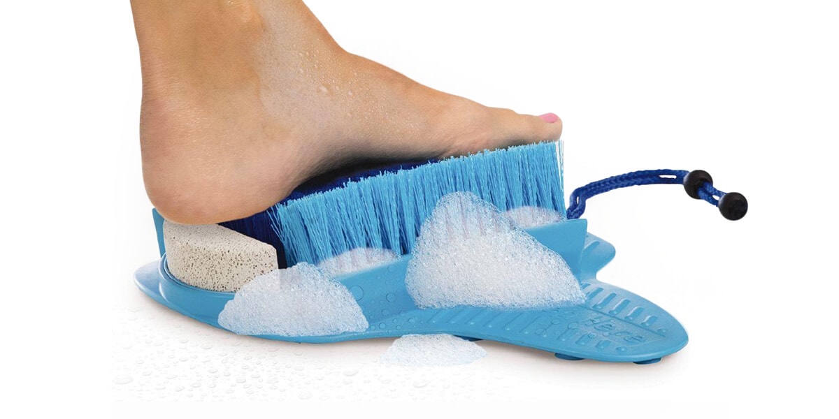 Foot Scrubber with Pumice by BESKAR