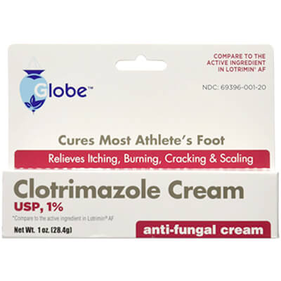 Clotrimazole Antifungal Cream by Globe Store