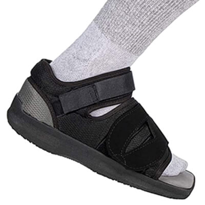 Adjustable Post-Op Open Square Toe Shoe by FitPro