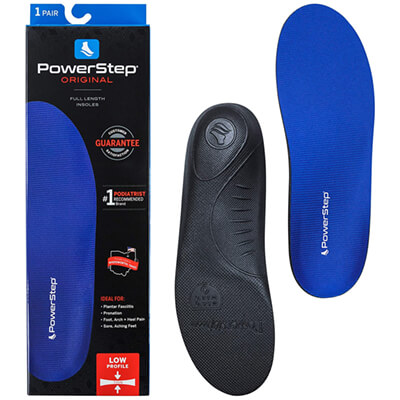 Full Length Shoe Insoles with Arch Support by Powerstep
