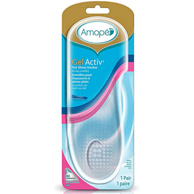 Gel Activ Flat Shoes Insoles by Amope