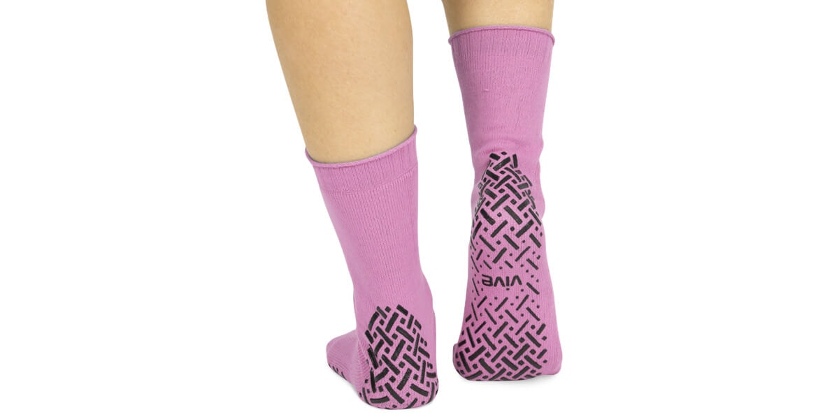 Non-Slip Hospital Socks by Vive