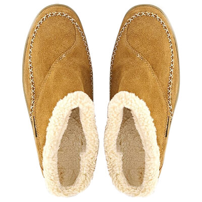 Orthopedic Leather Women's Slippers by Orthofeet