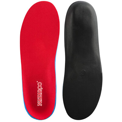 Shoe Insoles with Arch Support by NAZAROO