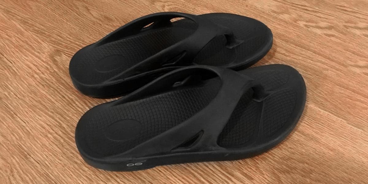 Post-Exercise Flip Flops by OOFOS