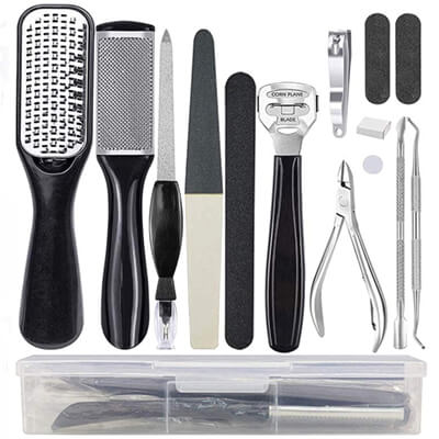 Stainless Steel Pedicure Set by AOMEES