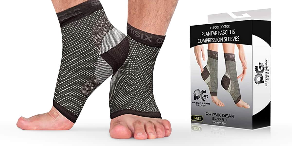 Socks with Arch Support by Physix Gear